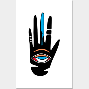 Tribal Hand Posters and Art